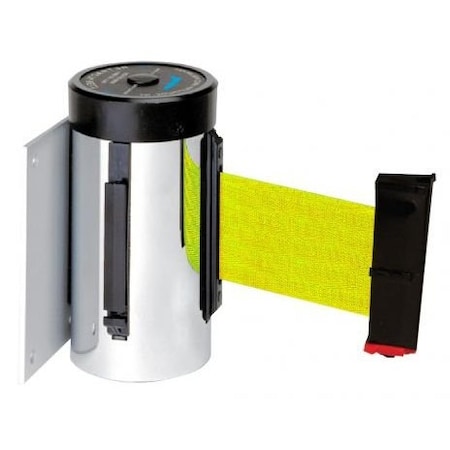 Accuform WALL MOUNT RETRACTABLE BELT TAPE PRT402YL PRT402YL